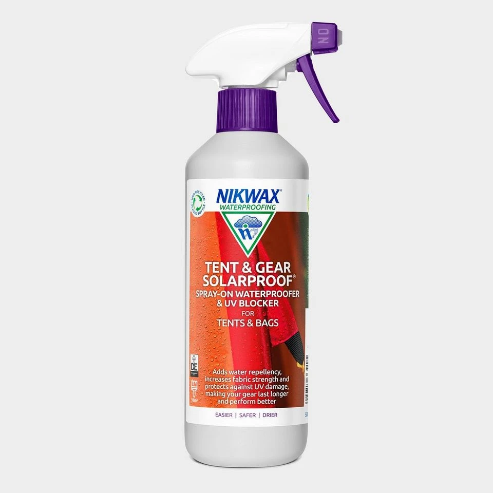 Nikwax Tent And Gear SolarProof® (500ml) 1 Nikwax Tent And Gear SolarProof® (500ml)