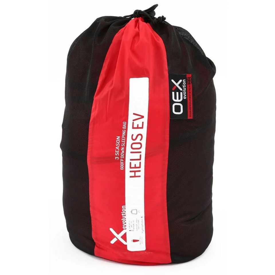 OEX Helios EV Hydrodown 300 Sleeping Bag 9 OEX Helios EV Hydrodown 300 Sleeping Bag - Image 9